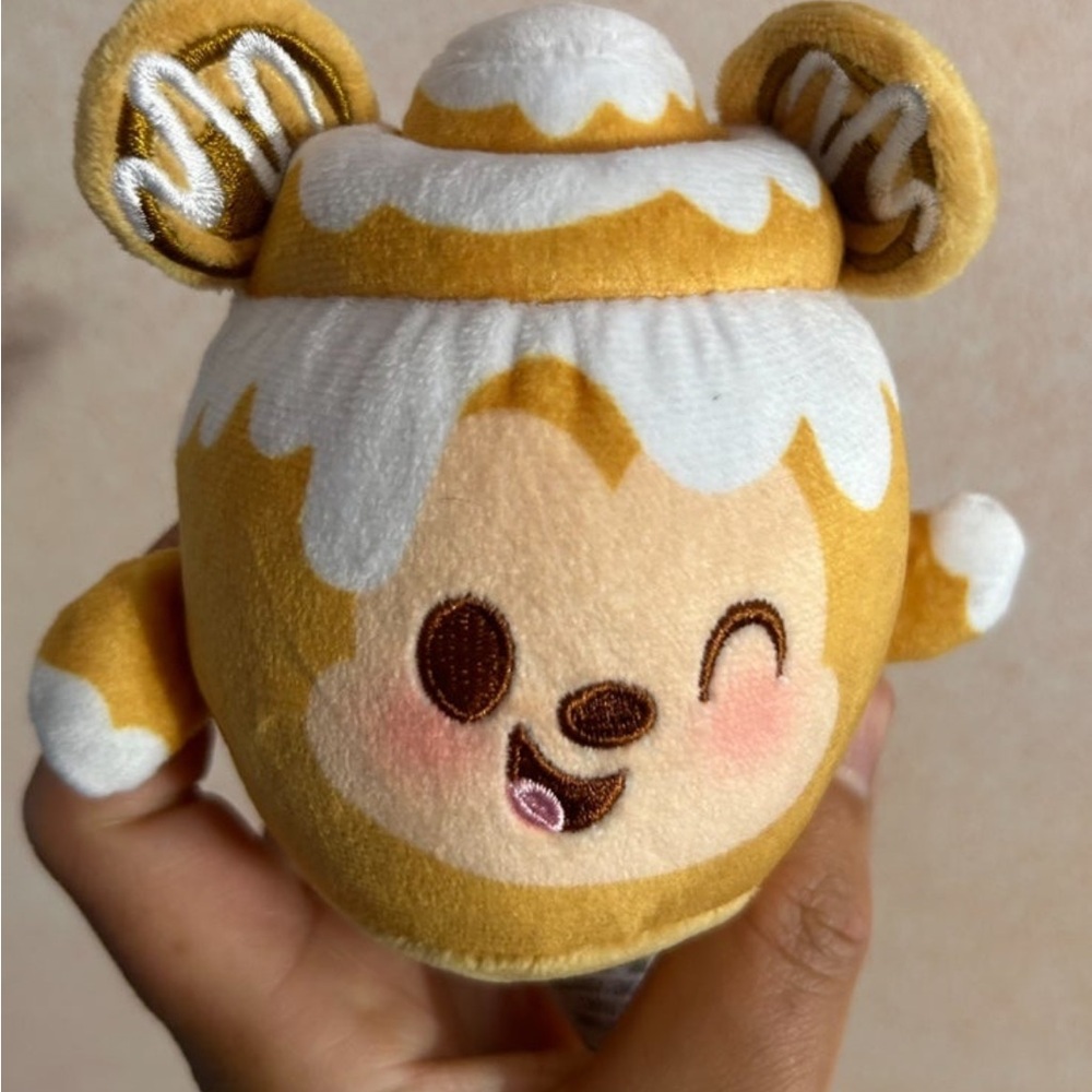 Disney Yellow and White Honey Pot Plush
